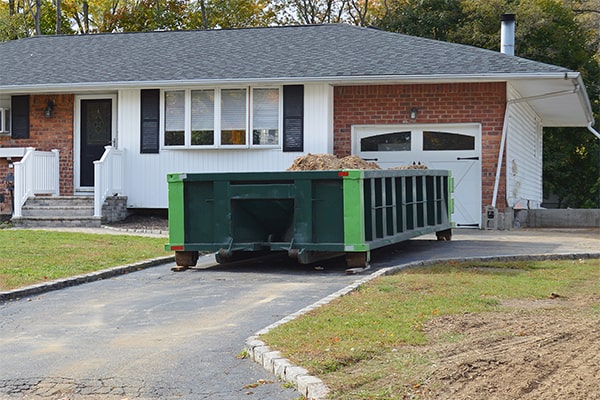 you can rent a residential dumpster for a period of 7-14 days, with the option to extend if needed